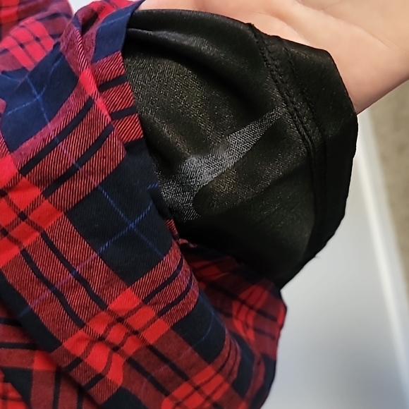 NWT Lulu's plaid t-shirt dress - Picture 3 of 5